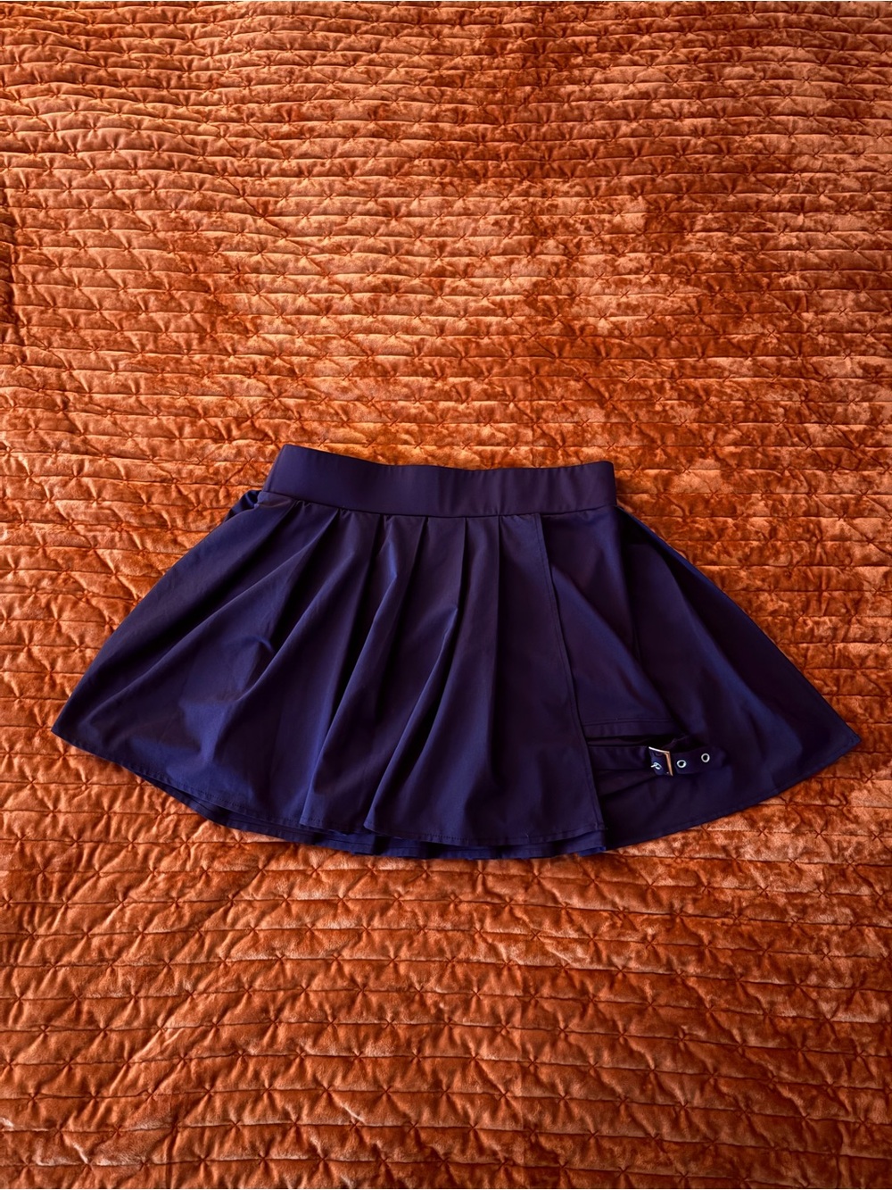 Halara Navy Pleated Mini Skort - Women's Skort